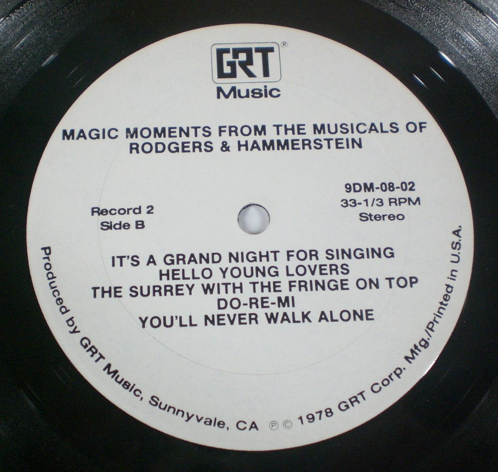 Rodgers & Hammerstein : Magic Moments From The Musicals Of Rodgers & Hammerstein (4xLP, Comp + Box)