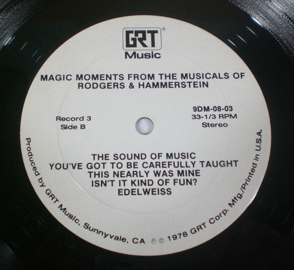Rodgers & Hammerstein : Magic Moments From The Musicals Of Rodgers & Hammerstein (4xLP, Comp + Box)