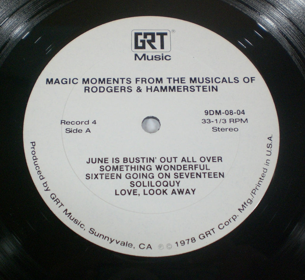 Rodgers & Hammerstein : Magic Moments From The Musicals Of Rodgers & Hammerstein (4xLP, Comp + Box)