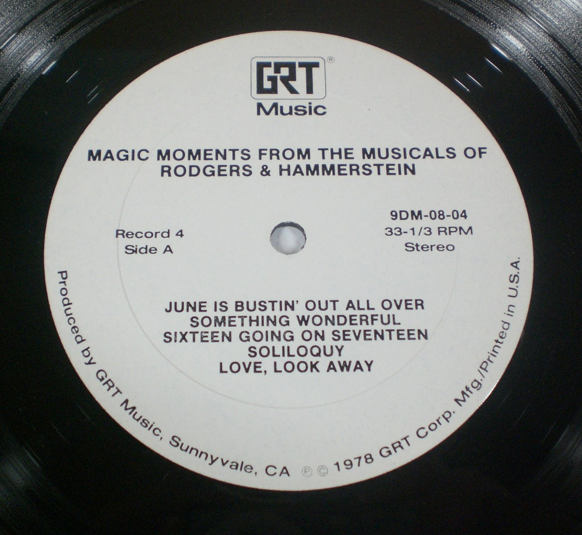 Rodgers & Hammerstein : Magic Moments From The Musicals Of Rodgers & Hammerstein (4xLP, Comp + Box)