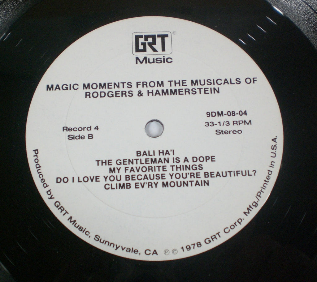 Rodgers & Hammerstein : Magic Moments From The Musicals Of Rodgers & Hammerstein (4xLP, Comp + Box)
