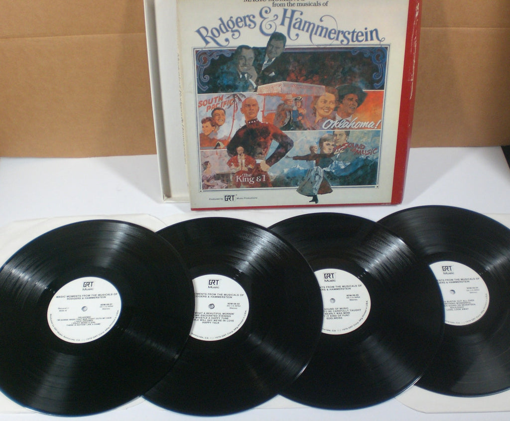 Rodgers & Hammerstein : Magic Moments From The Musicals Of Rodgers & Hammerstein (4xLP, Comp + Box)