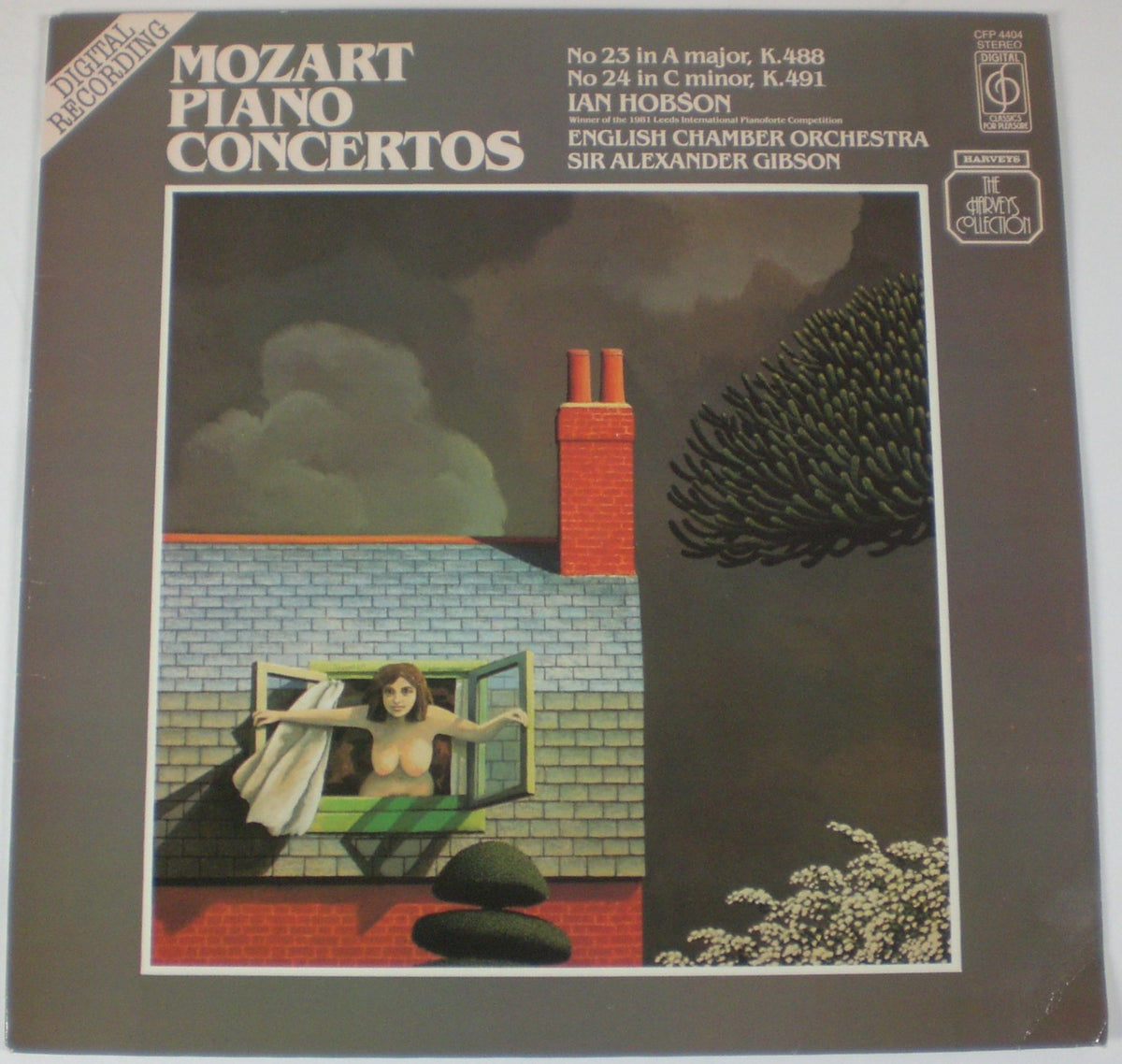Wolfgang Amadeus Mozart, Ian Hobson, English Chamber Orchestra, Alexander Gibson : Piano Concertos (LP,Stereo)