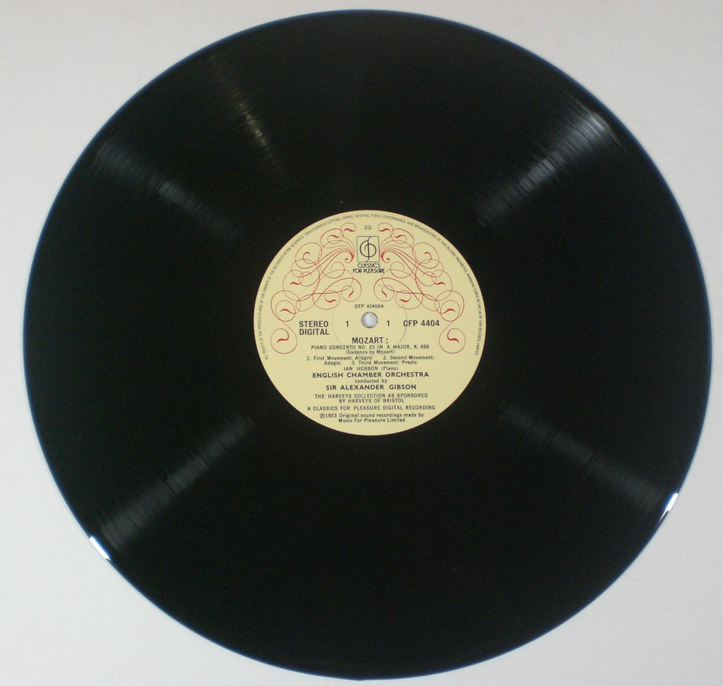 Wolfgang Amadeus Mozart, Ian Hobson, English Chamber Orchestra, Alexander Gibson : Piano Concertos (LP,Stereo)