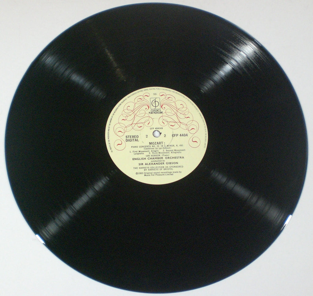 Wolfgang Amadeus Mozart, Ian Hobson, English Chamber Orchestra, Alexander Gibson : Piano Concertos (LP,Stereo)