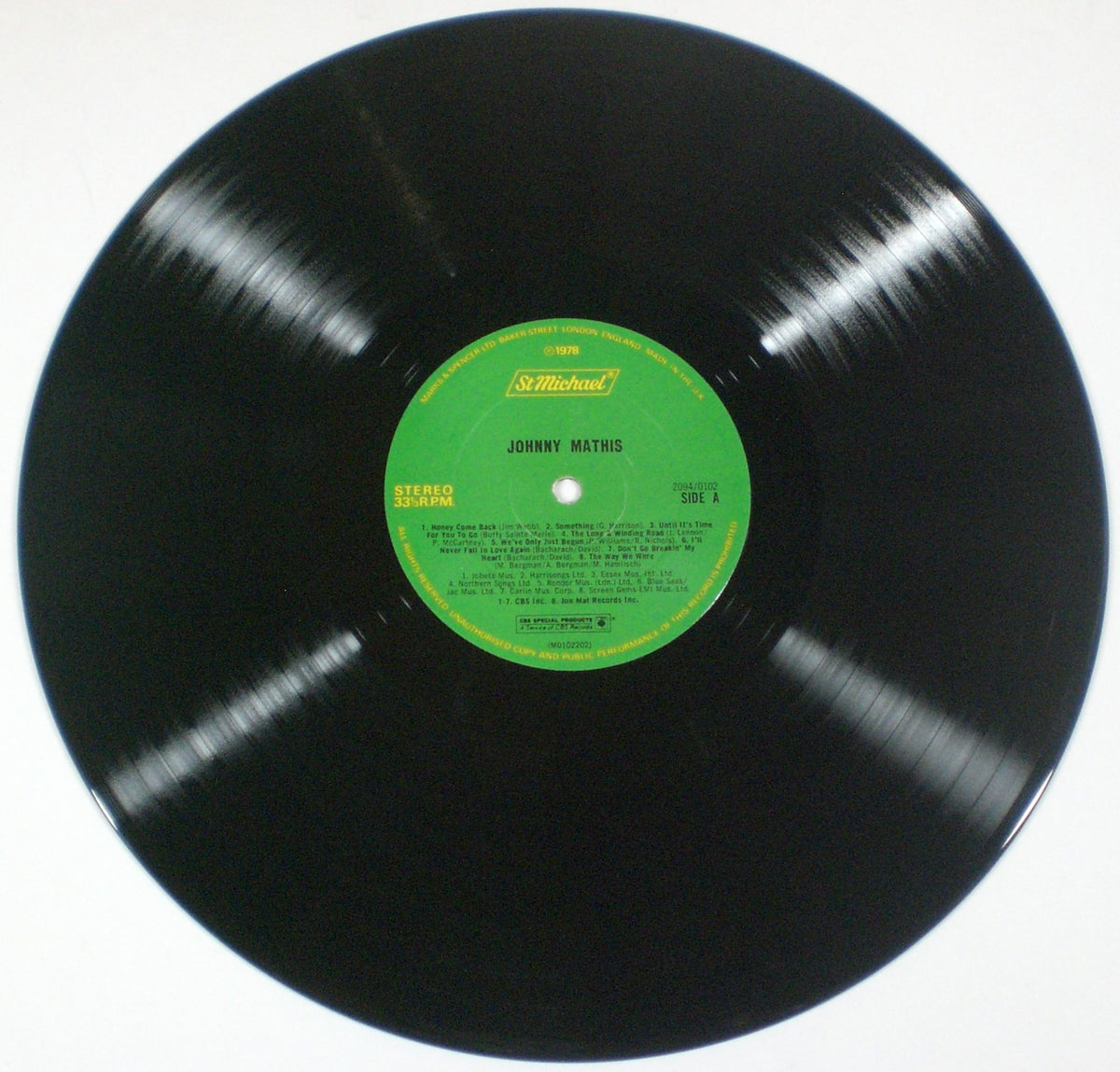 Johnny Mathis : Johnny Mathis (LP,Compilation)