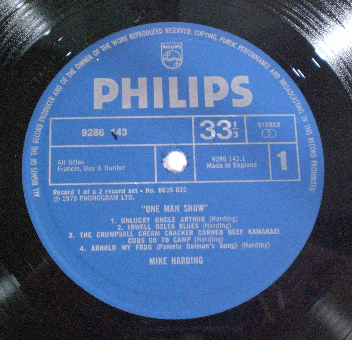 Mike Harding (2) : One Man Show (LP,Stereo)