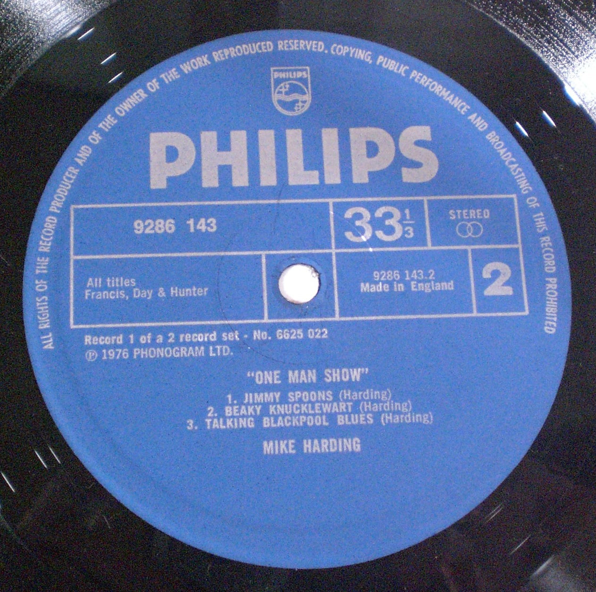 Mike Harding (2) : One Man Show (LP,Stereo)