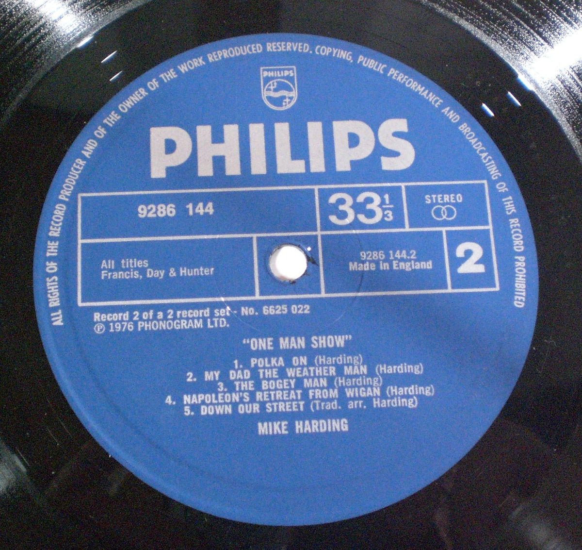 Mike Harding (2) : One Man Show (LP,Stereo)
