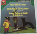 Sergei Prokofiev, Camille Saint-Saëns, Benjamin Britten : Peter And The Wolf, The Carnival Of The Animals, The Young Persons Guide To The Orchestra (LP,Album,Compilation,Stereo)
