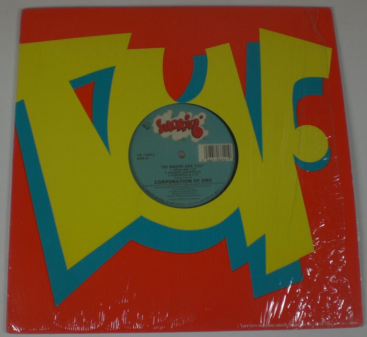 Corporation Of One : So Where Are You (12",33 ⅓ RPM)