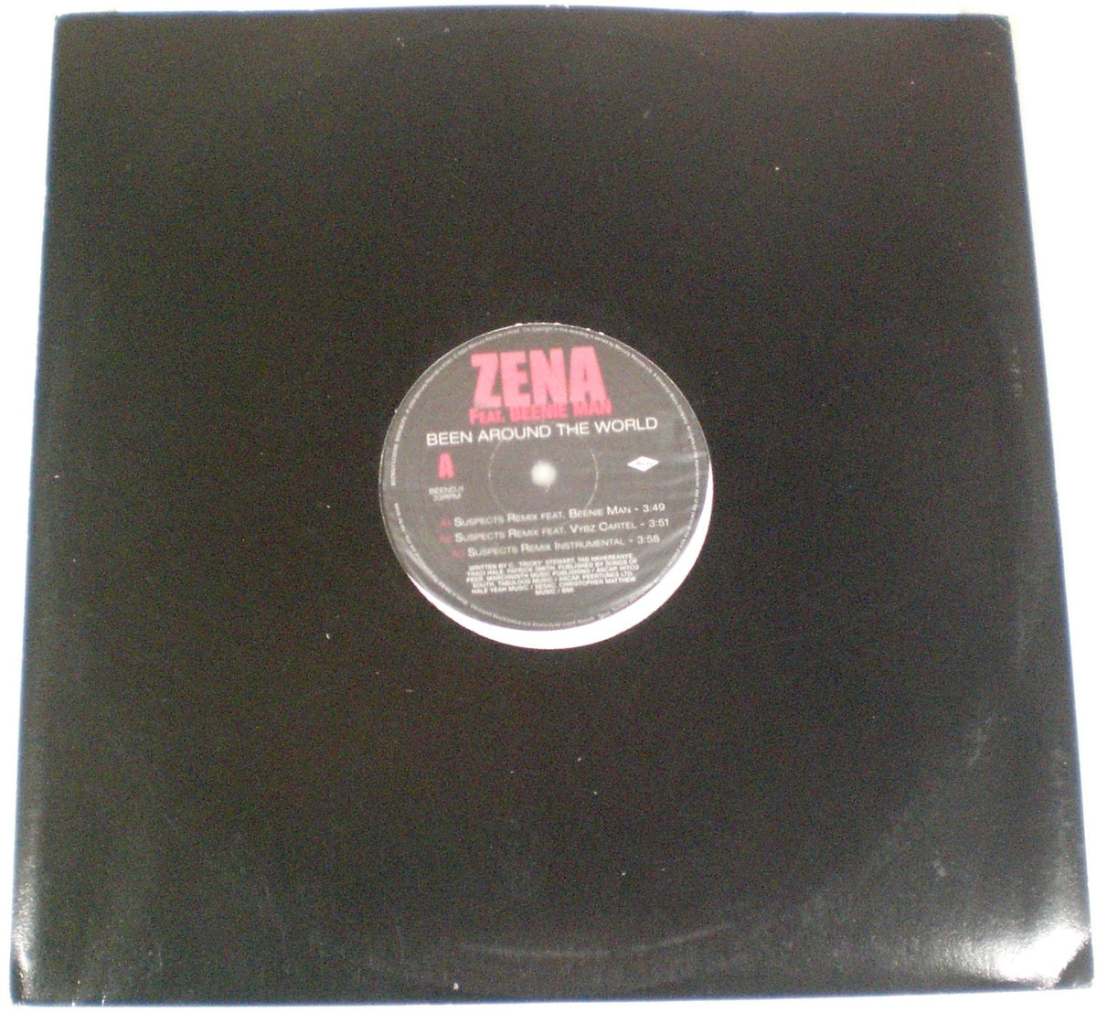 Zena Feat. Beenie Man : Been Around The World (12",33 ⅓ RPM,Promo)