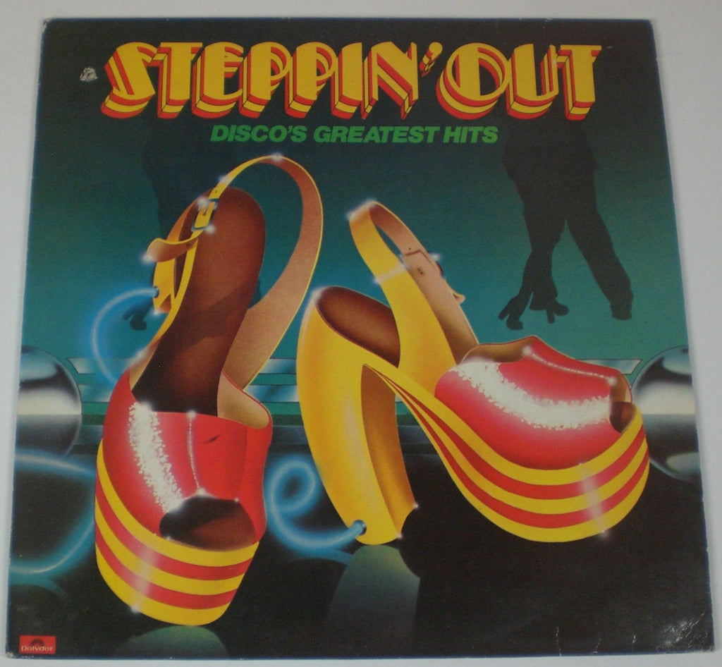 Various : Steppin' Out - Disco's Greatest Hits (LP, Comp, Mixed)