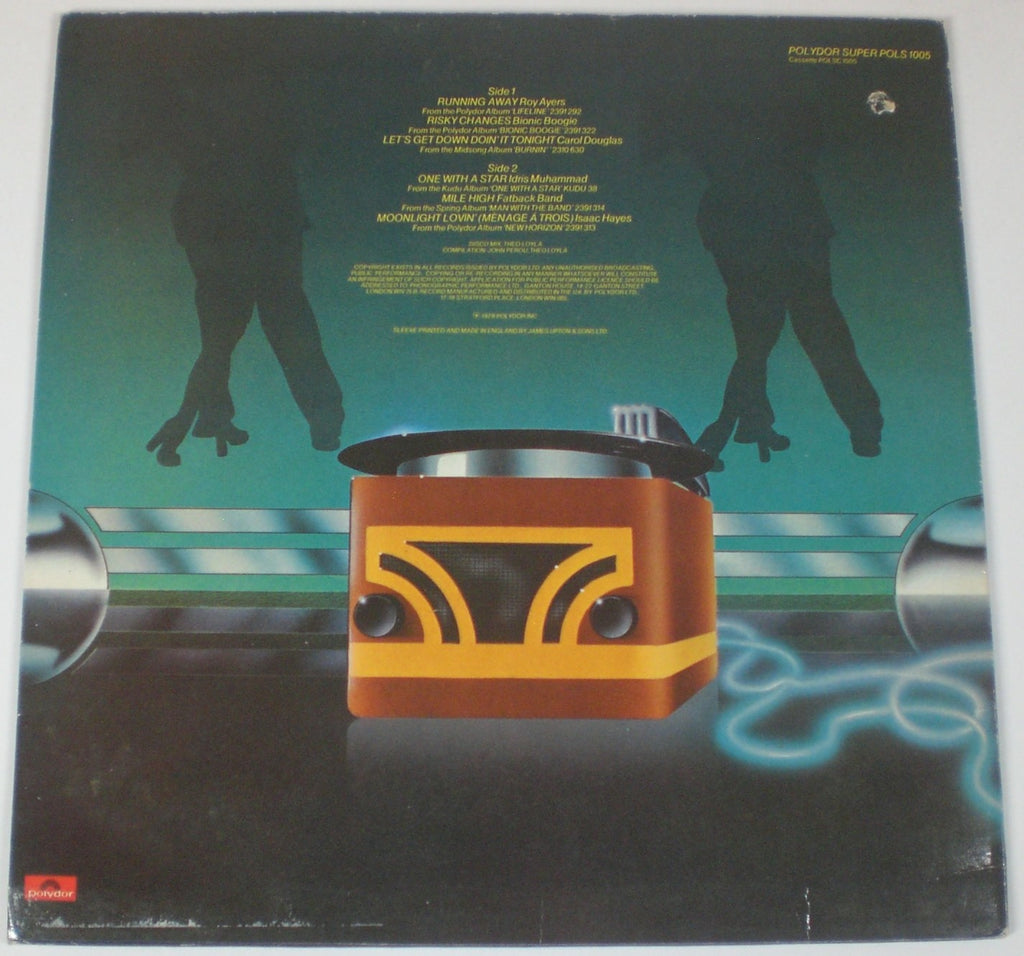 Various : Steppin' Out - Disco's Greatest Hits (LP, Comp, Mixed)