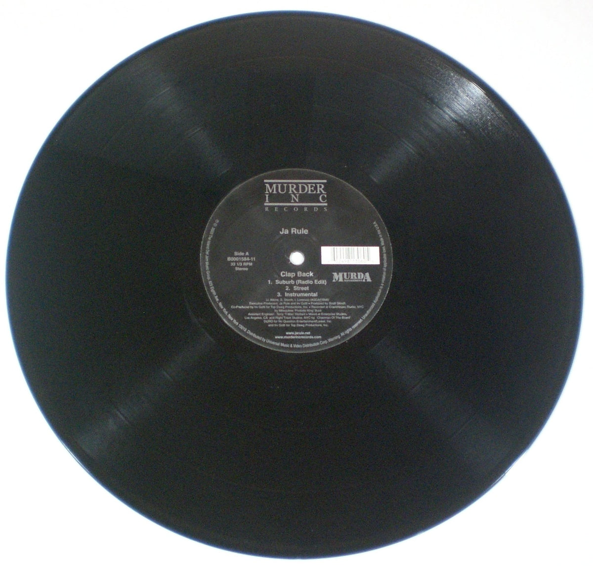 Ja Rule : Clap Back / The Crown (12")