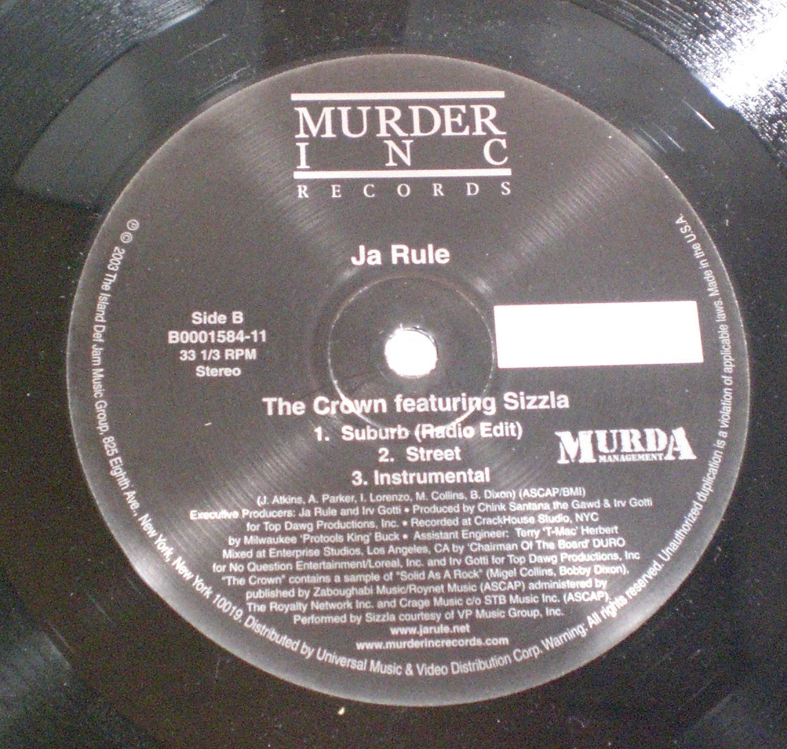 Ja Rule : Clap Back / The Crown (12")