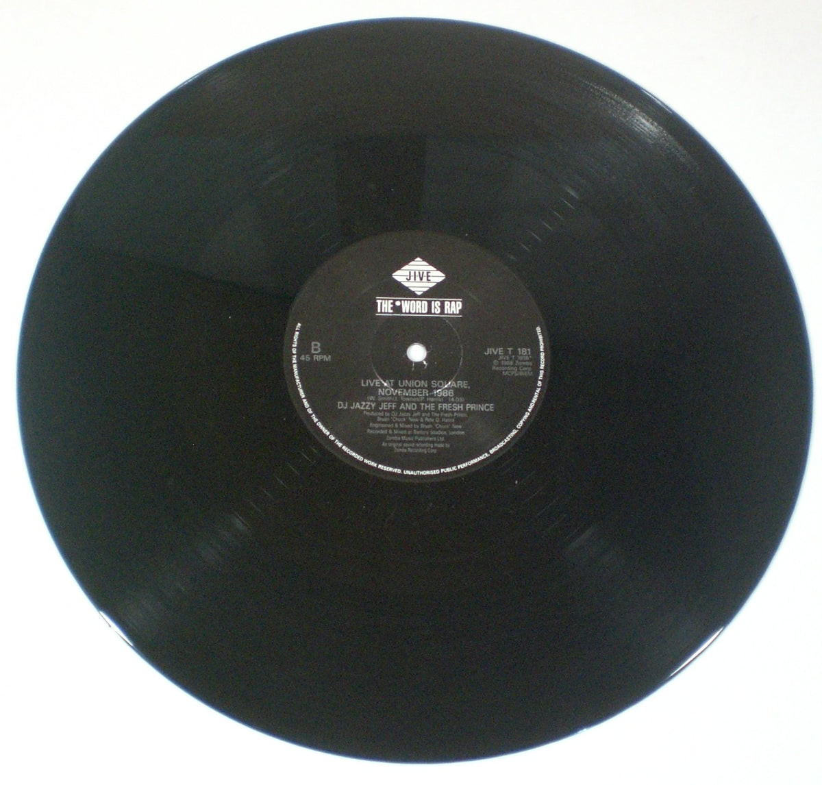 DJ Jazzy Jeff & The Fresh Prince : Parents Just Don't Understand (12",45 RPM)