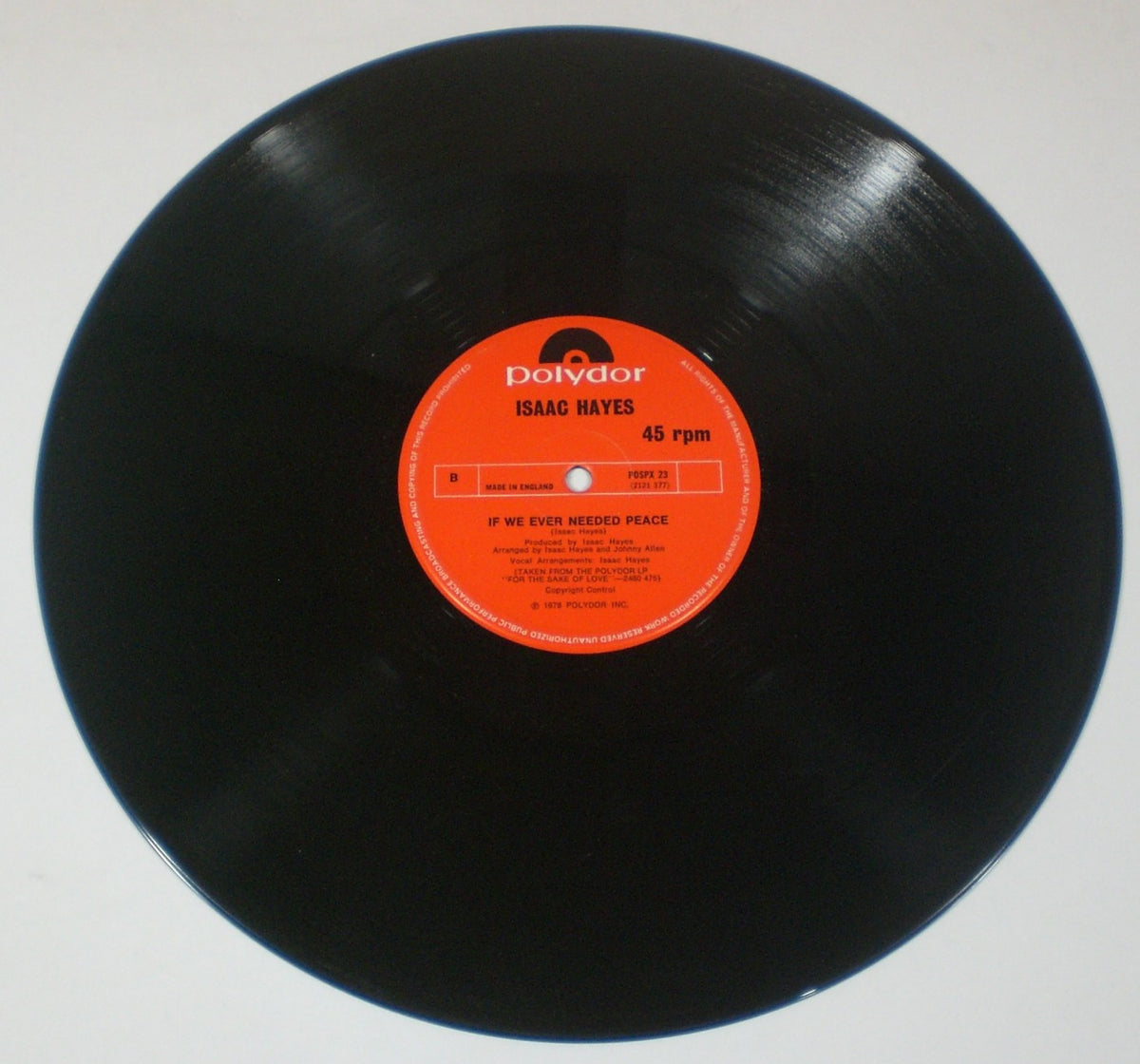 Isaac Hayes : Zeke The Freak (12",45 RPM)