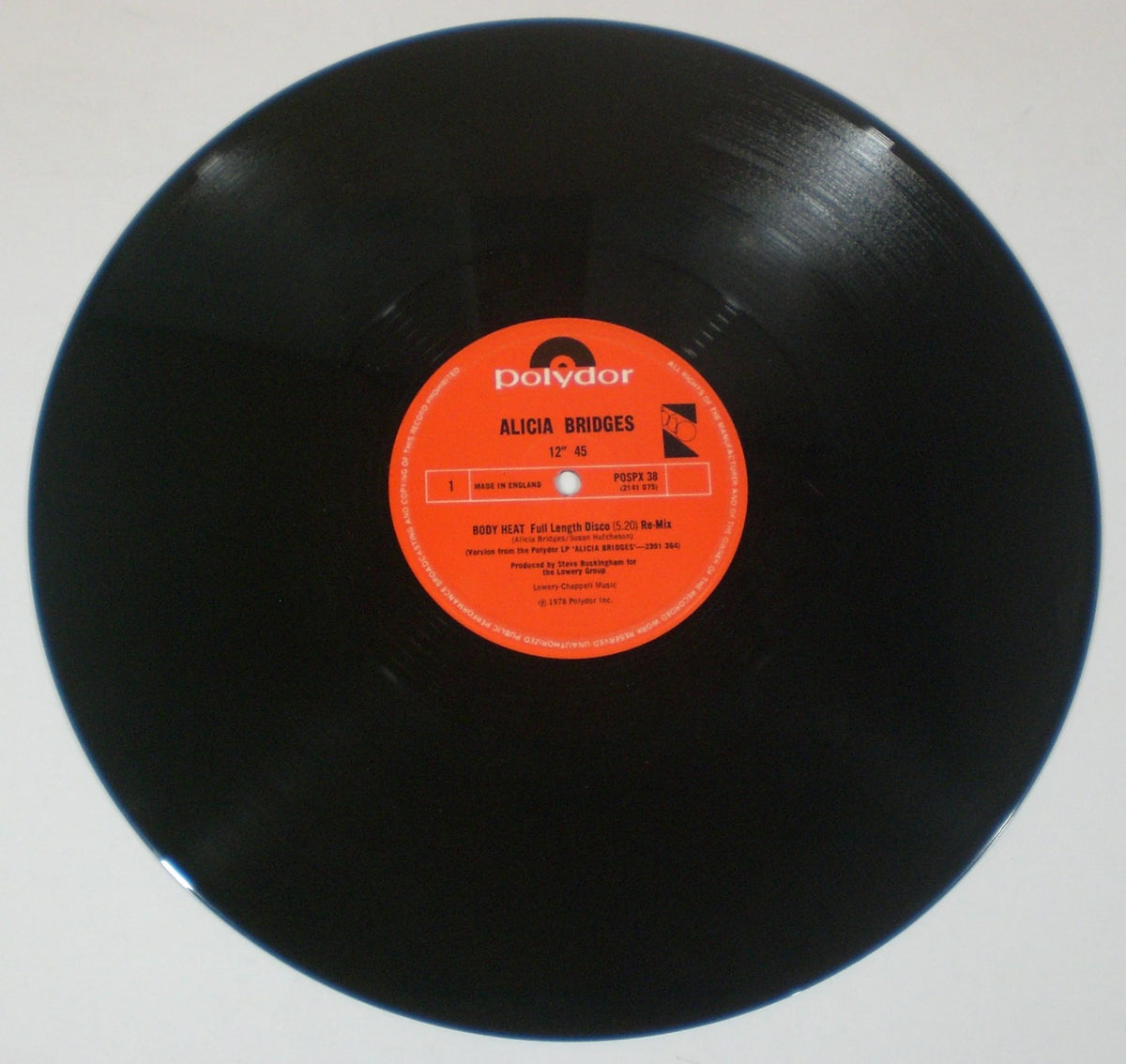Alicia Bridges : Body Heat (12")