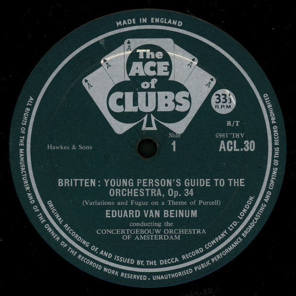 Various : The Young Person's Guide To The Orchestra / Peter And The Wolf (LP,Compilation)